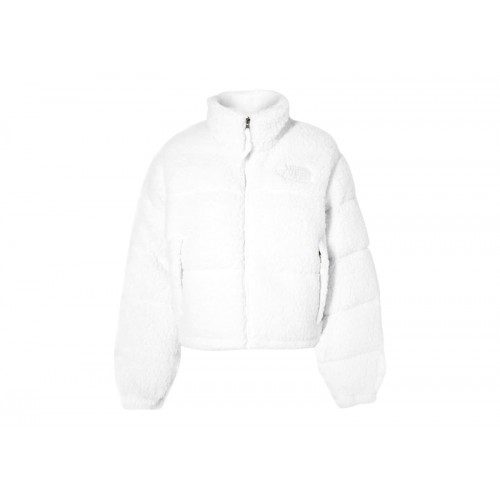 The North Face High Pile Nuptse 600-Fill Recycled Waterfowl Down Jacket Gardenia White