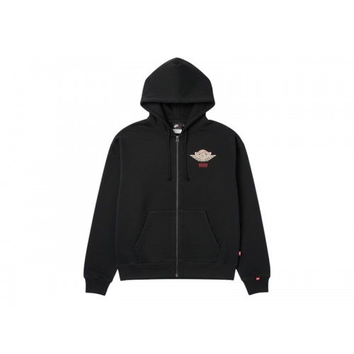 Nike Jordan x Levis Full Zip Hoodie Black