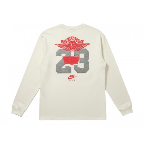 Nike Jordan x Levis L/S Tee White