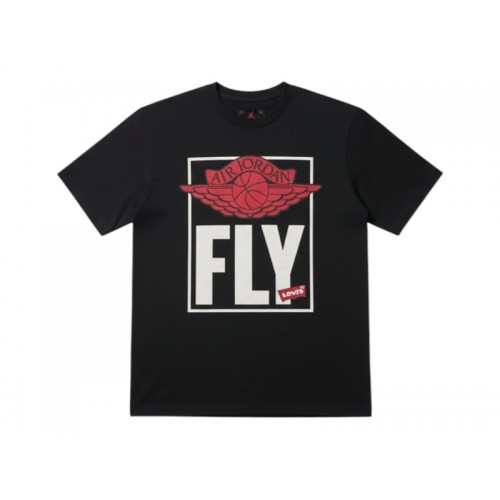 Nike Jordan x Levis S/S Tee Black