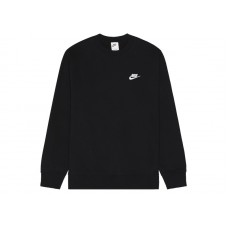 Nike Sportswear Club Fleece Crewneck Black/White