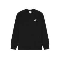 Nike Sportswear Club Fleece Crewneck Black/White