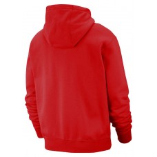 Nike Sportswear Club Fleece Full-Zip Hoodie University Red/University Red/White