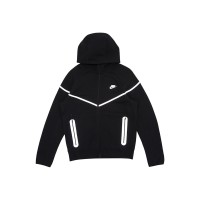 Nike Sportswear Tech Fleece Full Zip Windrunner Hoodie Black/Bemis Silver