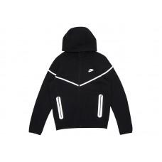 Nike Sportswear Tech Fleece Full Zip Windrunner Hoodie Black/Bemis Silver