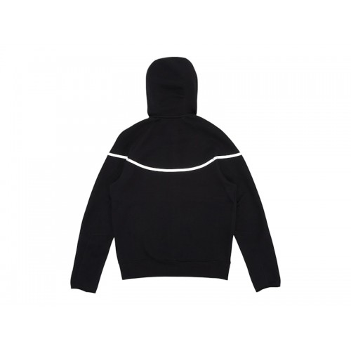 Nike Sportswear Tech Fleece Full Zip Windrunner Hoodie Black/Bemis Silver