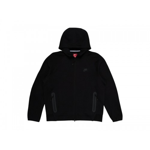 Nike Sportswear Tech Fleece Windrunner Full-Zip Hoodie Black/Black
