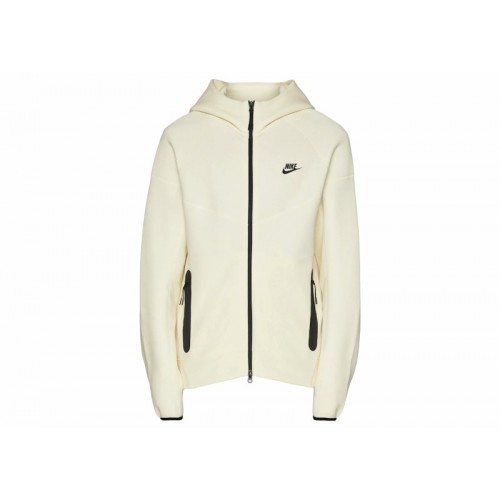 Nike Sportswear Tech Fleece Windrunner Full-Zip Hoodie Coconut Milk/Black