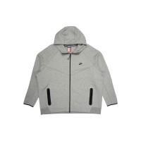 Nike Sportswear Tech Fleece Windrunner Full-Zip Hoodie Dark Grey Heather/Black