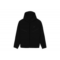 Nike Sportswear Tech Fleece Windrunner Full Zip Hoodie (FW24) Black/Black