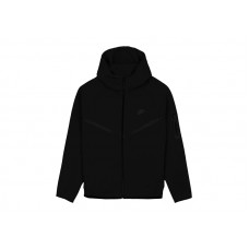 Nike Sportswear Tech Fleece Windrunner Full Zip Hoodie (FW24) Black/Black