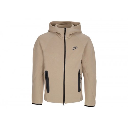 Nike Sportswear Tech Fleece Windrunner Full-Zip Hoodie Khaki/Black