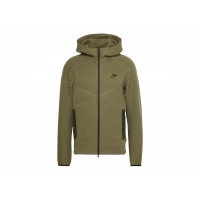 Nike Sportswear Tech Fleece Windrunner Full-Zip Hoodie Medium Olive/Black