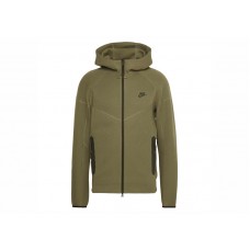Nike Sportswear Tech Fleece Windrunner Full-Zip Hoodie Medium Olive/Black
