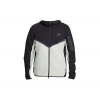 Nike Sportswear Tech Fleece Windrunner Hoodie Black/Dark Grey Heather/Black