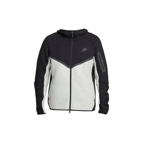 Nike Sportswear Tech Fleece Windrunner Hoodie Black/Dark Grey Heather/Black