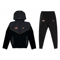 Nike Sportswear x Central Cee Syna World Tech Fleece Hoodie & Joggers Set Black/Metallic Red Bronze