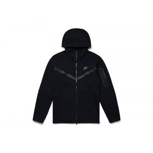 Nike Sportswear Tech Fleece Full-Zip Hoodie Black