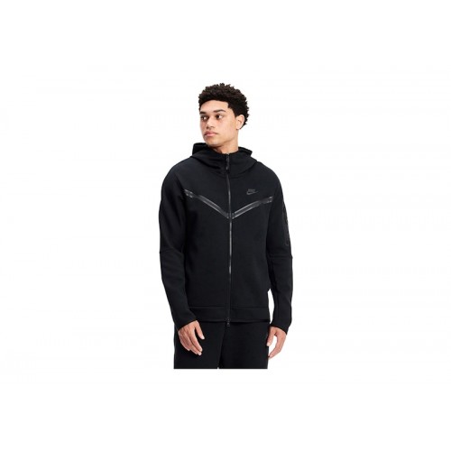 Nike Sportswear Tech Fleece Full-Zip Hoodie Black
