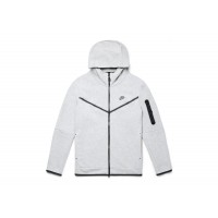 Nike Sportswear Tech Fleece Full-Zip Hoodie Heather Grey/Black
