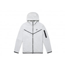 Nike Sportswear Tech Fleece Full-Zip Hoodie Heather Grey/Black
