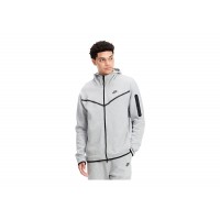 Nike Sportswear Tech Fleece Full-Zip Hoodie Heather Grey/Black