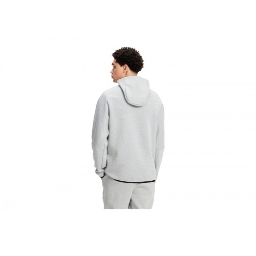 Nike Sportswear Tech Fleece Full-Zip Hoodie Heather Grey/Black