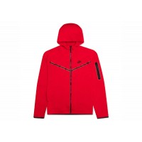 Nike Sportswear Tech Fleece Full-Zip Hoodie University Red