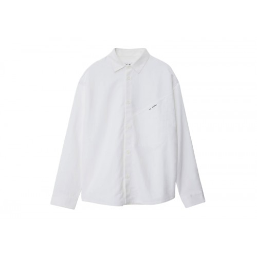 Nike x Jacquemus Mens Long-Sleeve Tech Shirt White