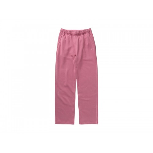 Nike x NOCTA Fleece CS Open Hem Sweatpant Desert Berry