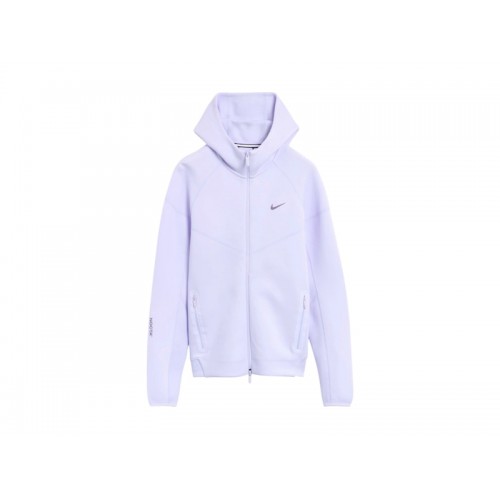 Nike x NOCTA NRG Tech Fleece Full Zip Hoodie Palest Purple/Daybreak
