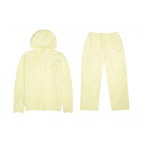 Nike x NOCTA NRG Tech Fleece Hoodie & Pants Set Citron Tint/Vivid Sulfur