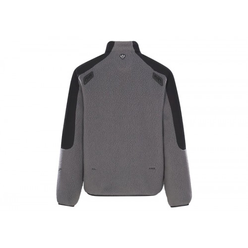 Nike x NOCTA Tahr Sherpa Zip-Up Jacket Iron Grey