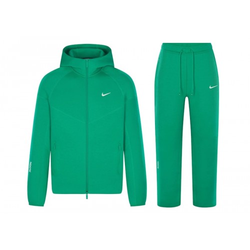 Nike x NOCTA Tech Fleece Hoodie & Joggers Set Stadium Green/Sail
