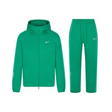 Nike x NOCTA Tech Fleece Hoodie & Joggers Set Stadium Green/Sail