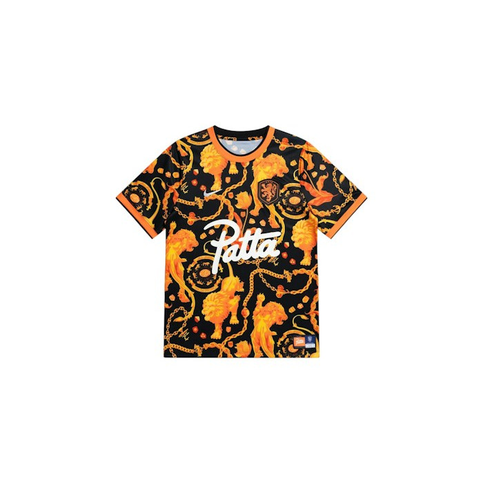 Джерси Nike x Patta x Netherlands KNVB Pre Match Jersey Orange Джерси Nike x Patta x Netherlands KNVB Pre Match Jersey Orange