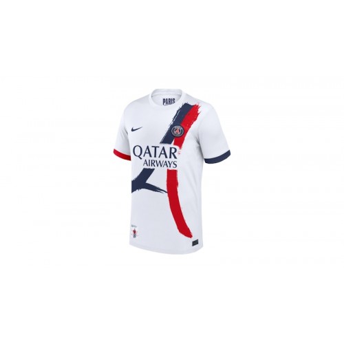 Nike x PSG Away Virgil Abloh Stadium 2025-26 O.Dembélé 10 Jersey White