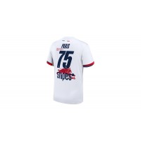 Nike x PSG Away Virgil Abloh Stadium 2025-26 Paris 75 Jersey White