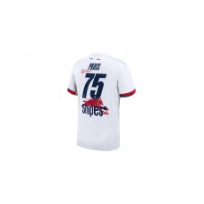 Nike x PSG Away Virgil Abloh Stadium 2025-26 Paris 75 Jersey White