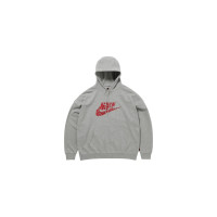 Nike x Stranger Things NRG Club Hoodie Dark Grey Heather/Light Smoke Grey
