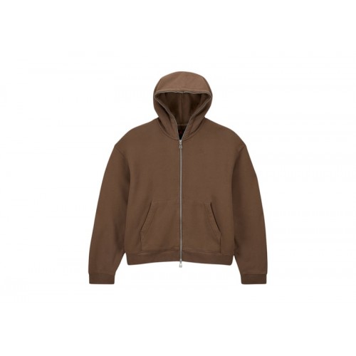 Jordan x Travis Scott Full-Zip Hoodie Brown