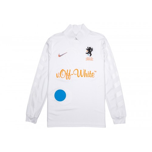 Оригинальный шмот Nikelab x OFF-WHITE Mercurial NRG X FB Jersey White