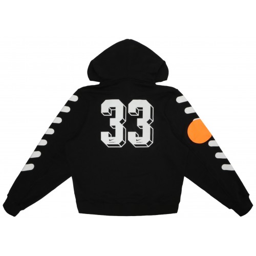 Оригинальный шмот Nikelab x OFF-WHITE Mercurial NRG X Hoodie Black