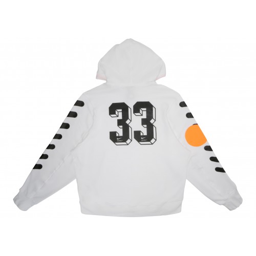 Оригинальный шмот Nikelab x OFF-WHITE Mercurial NRG X Hoodie White