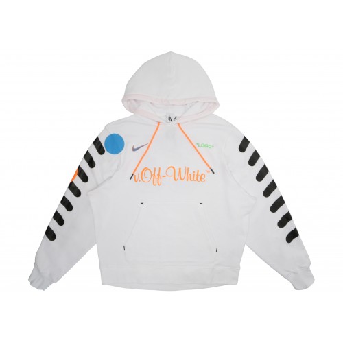 Оригинальный шмот Nikelab x OFF-WHITE Mercurial NRG X Hoodie White