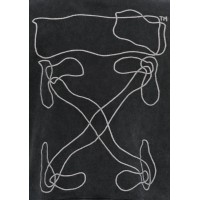 OFF-WHITE Abstract Arrows Embroidered Sweatshirt Black/White