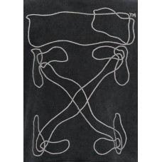 OFF-WHITE Abstract Arrows Embroidered Sweatshirt Black/White