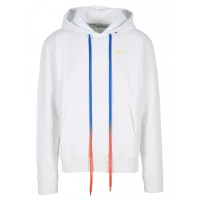 OFF-WHITE Acrylic Arrows Hoodie White/Yellow