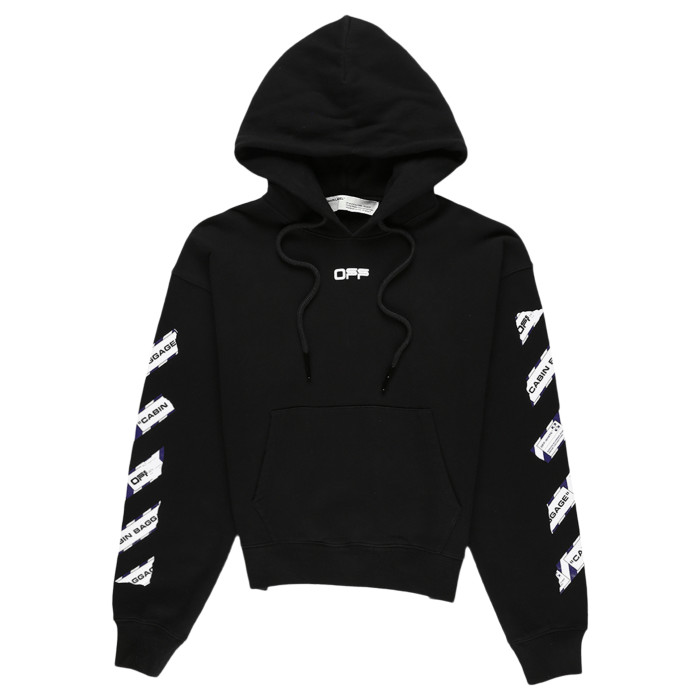 Off-White Airport Tape Oversize T-Shirt BlackMulticolor