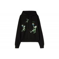 OFF-WHITE Alien Arrow Skate Hoodie Black/Green